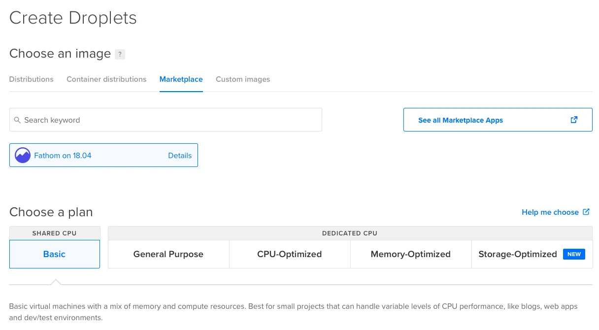 Fathom Droplet Details
