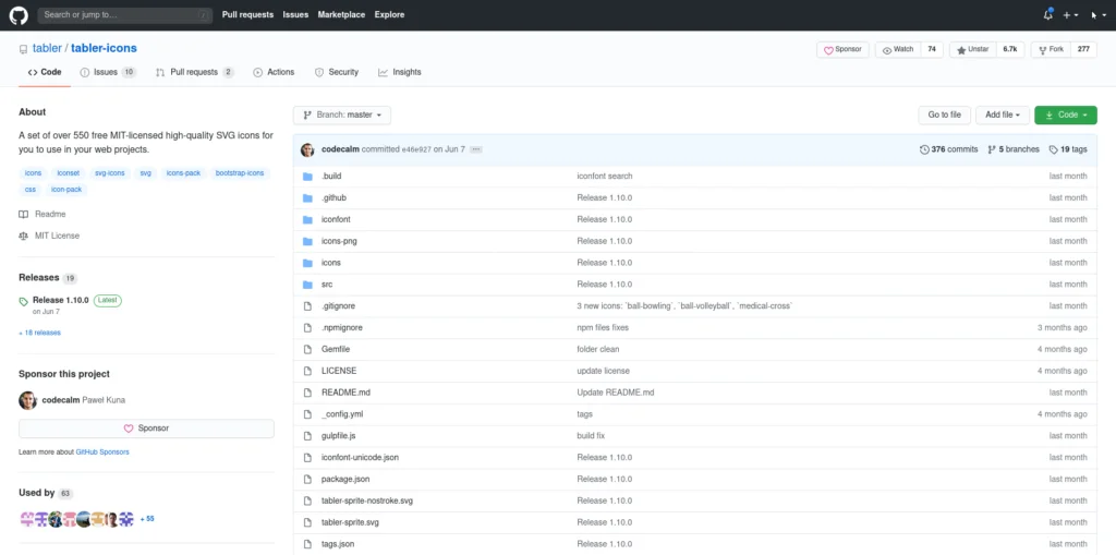 Current Github redesign