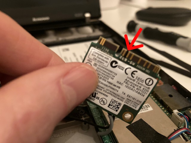 My hacky electrical tape job on PIN20